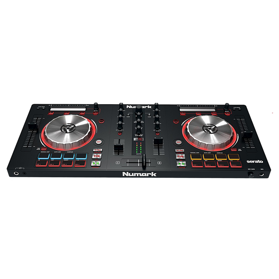 Numark All-in-One DJ Controller (MixTrack Pro III, Black) - Price 